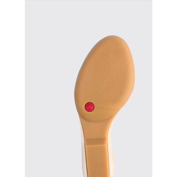 Camper Leather Wedge Laura Sandals in Navy Blue US Size 7/ EU 38 - Picture 3 of 6